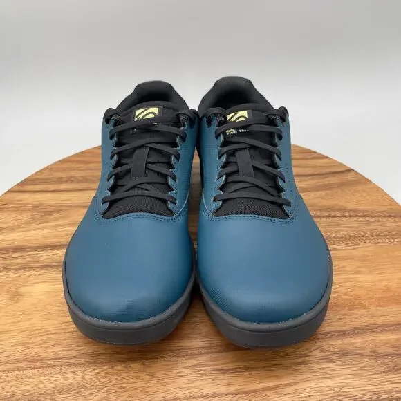 Five Ten Cycling Shoes Mens Size 10.5 Blue Leather Athletic Mountain Bike - Picture 2 of 9